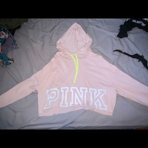 Hooded crop top
